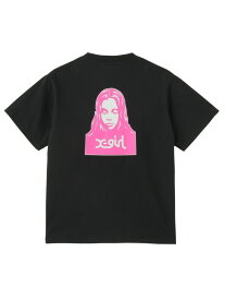 FACE S/S TEE X-girl X-girl エックスガール トップス カットソー・Tシャツ ホワイト ブラック カーキグリーン【送料無料】[Rakuten Fashion]