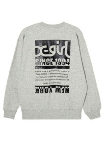 BICOLOR BOX LOGO SWEAT TOP スウェット トレーナー X-girl X-girl エックスガール トップス スウェット・トレーナー グレー ブラック ピンク【送料無料】[Rakuten Fashion]