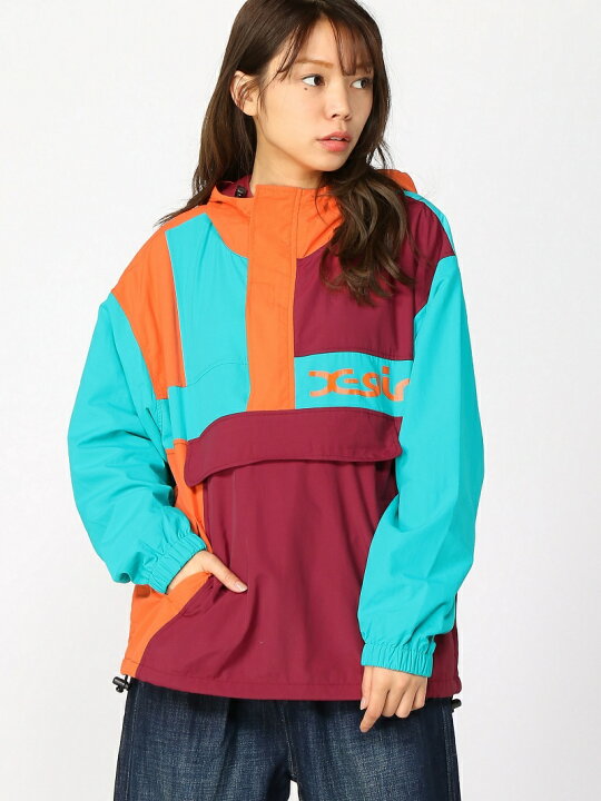 楽天市場】CRAZY COLOR ANORAK X-girl エックスガール ジャケット 