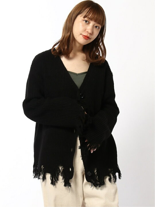 楽天市場】【SALE／70%OFF】COTTON KNIT CARDIGAN X-girl エックス 