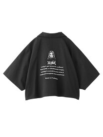FACE OPEN COLLAR CROPPED SHIRT X-girl X-girl エックスガール トップス シャツ・ブラウス ブラック ブルー グリーン【送料無料】[Rakuten Fashion]