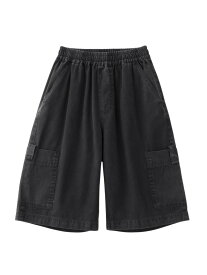 FADED FACE EASY HALF PANTS X-girl X-girl エックスガール パンツ その他のパンツ ピンク ブラック グレー【送料無料】[Rakuten Fashion]