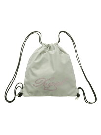 X-girl/(W)RHINESTONE KNAPSACK X-girl エックスガール バッグ リュック・バックパック グレー ブラック【送料無料】[Rakuten Fashion]