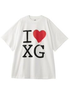 �ySALE�^30%OFF�zSTENCIL I LOVE XG LOGO S/S BIG TEE DRESS X-girl �G�b�N�X�K�[�� �����s�[�X�E�h���X ���̑��̃����s�[�X�E�h���X �u���b�N �z���C�g�yRBA_E�z�y���������z[Rakuten Fashion]