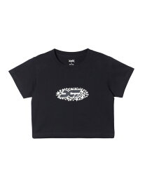 STAR LOGO S/S CROPPED TEE Tシャツ X-girl X-girl エックスガール トップス カットソー・Tシャツ ブラック ホワイト【先行予約】*【送料無料】[Rakuten Fashion]