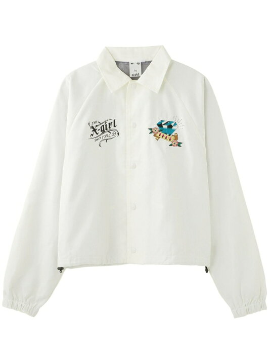 楽天市場】【SALE／50%OFF】TATTOO COACH JACKET X-girl エックス 