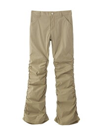 【SALE／40%OFF】SHIRRING FLARE PANTS 【X-girl】 X-girl エックスガール パンツ その他のパンツ ベージュ ブラック【RBA_E】【送料無料】[Rakuten Fashion]