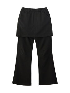 �ySALE�^50%OFF�zEASY MINI SKIRT AND PANTS LAYERED BOTTOM SET X-girl �G�b�N�X�K�[�� �p���c ���̑��̃p���c �u���b�N �O���[�yRBA_E�z�y���������z[Rakuten Fashion]