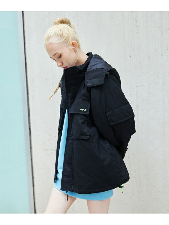 楽天市場】MILITARY PROTECTIVE JACKET ジャケット X-girl X-girl