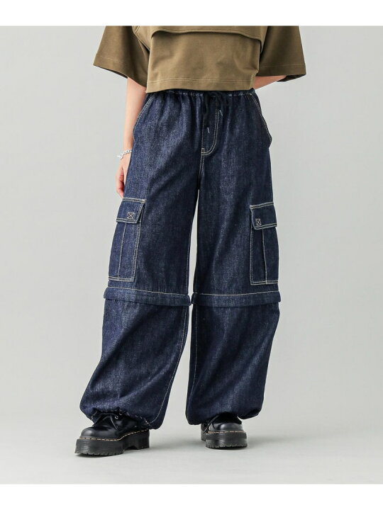 楽天市場】2WAY WIDE LEG CARGO PANTS パンツ X-girl X-girl エックス 