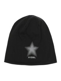 DOTTED STAR BEANIE ビーニー X-girl X-girl エックスガール 帽子 ニット帽・ビーニー グレー【送料無料】[Rakuten Fashion]