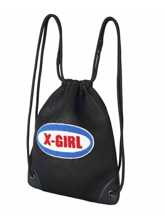 楽天市場】OVAL LOGO MESH KNAPSACK X-girl エックスガール バッグ 