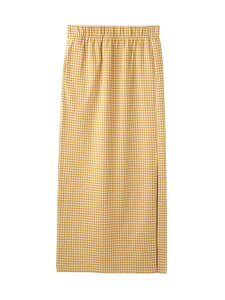 �ySALE�^70%OFF�zGINGHAM EASY SKIRT X-girl �G�b�N�X�K�[�� �X�J�[�g ���̑��̃X�J�[�g �x�[�W�� �u���b�N �u���[�yRBA_E�z[Rakuten Fashion]