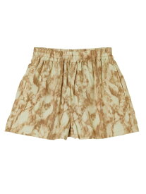 【SALE／70%OFF】MARBLE PRINT SHORT PANTS 【X-girl】 X-girl エックスガール パンツ その他のパンツ ブラウン ブラック【RBA_E】[Rakuten Fashion]