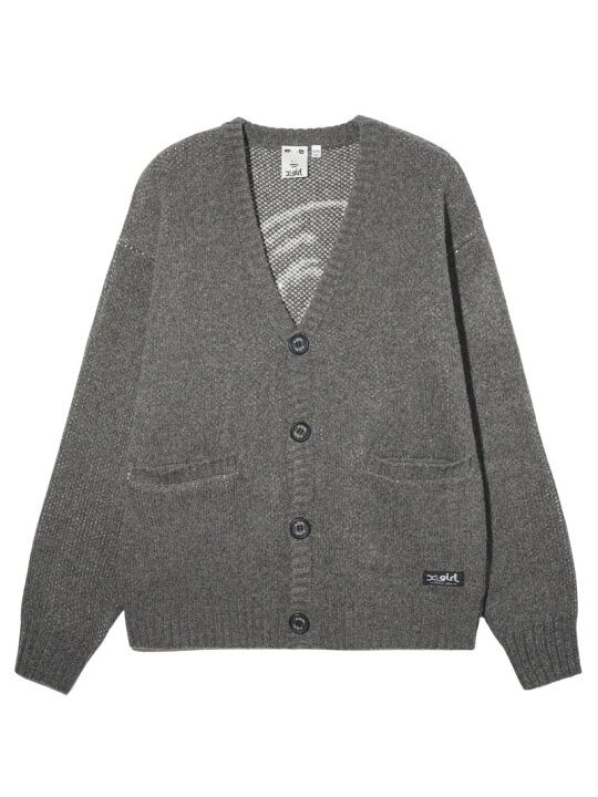 楽天市場】FACE KNIT CARDIGAN X-girl エックスガール トップス  
