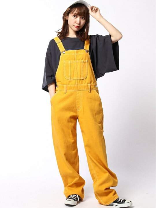 楽天市場】WIDE TAPERED OVERALL X-girl エックスガール 