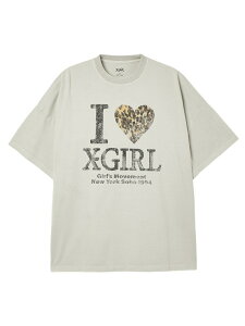 FADED I LOVE X-GIRL S/S BIG TEE DRESS X-girl �G�b�N�X�K�[�� �����s�[�X�E�h���X ���̑��̃����s�[�X�E�h���X �u���b�N�y���������z[Rakuten Fashion]