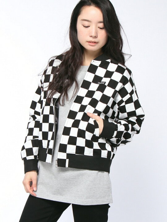楽天市場】【SALE／40%OFF】REVERSIBLE CHECKERED BLOUSON X-girl 