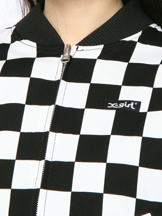 楽天市場】【SALE／40%OFF】REVERSIBLE CHECKERED BLOUSON X-girl 
