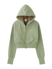 【SALE／30%OFF】LINING BOA COMPACT ZIP UP HOODIE X-girl エックスガール トップス パーカー・フーディー ブラック ピンク カーキグリーン【RBA_E】【送料無料】[Rakuten Fashion]