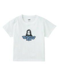 GLITTER LOGO AND FACE S/S BABY TEE X-girl エックスガール トップス カットソー・Tシャツ レッド ブラック ホワイト【送料無料】[Rakuten Fashion]