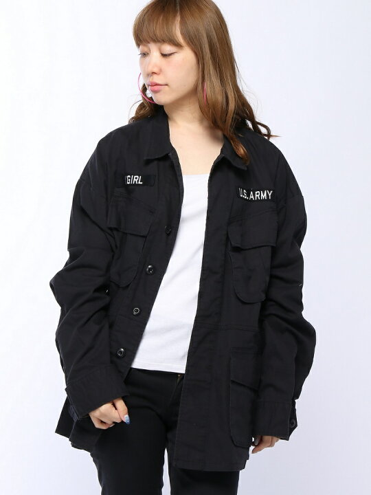 楽天市場】【SALE／53%OFF】MILITARY JACKET X-girl エックスガール 