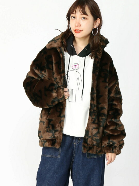 楽天市場】MONOGRAM FUR COACH JACKET X-girl エックスガール 