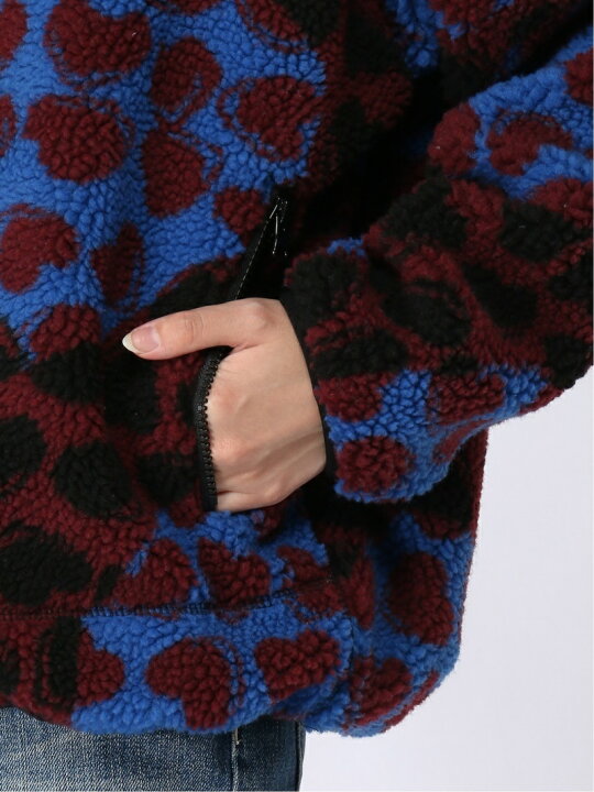楽天市場】【SALE／40%OFF】HEART BOA JACKET ボアジャケット X-girl X 
