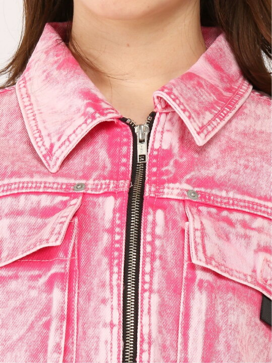 楽天市場】【SALE／70%OFF】BLEACHED JACKET X-girl エックスガール  