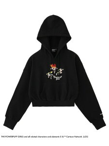 �ySALE�^50%OFF�zX-girl x THE POWERPUFF GIRLS SWEAT HOODIE X-girl �G�b�N�X�K�[�� �g�b�v�X �X�E�F�b�g�E�g���[�i�[ �u���b�N �O���[�yRBA_E�z�y���������z[Rakuten Fashion]