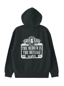 X-girl/(U)VNTG LBL FACE ZIP HD X-girl エックスガール トップス パーカー・フーディー グレー【送料無料】[Rakuten Fashion]