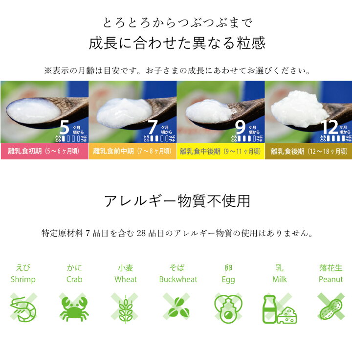 楽天市場 ベビーフード オーガニック 無添加 おかゆ 離乳食 有機jas 赤ちゃんのためのお粥 5ヶ月頃から 80g 12個 赤ちゃんのためのお粥 楽天市場店