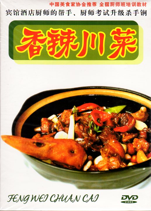 感謝価格 中国語DVD 出色 中華料理レシピ 中国グルメ 中国料理 香辣四川料理 調理師訓練教材