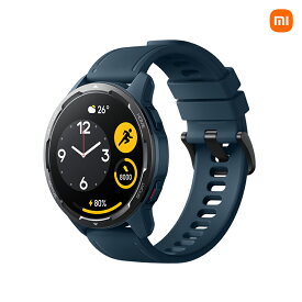 Xiaomi Watch S1 Active スマートウォッチ 1.43 インチ AMOLED 高ディスプレイ Bluetooth通話 117種類フィットネスモード 血中酸素 睡眠追跡 5ATM防水 衛星測位 マイク 470mAh 24日使用 マグネット充電 ビジネス向け