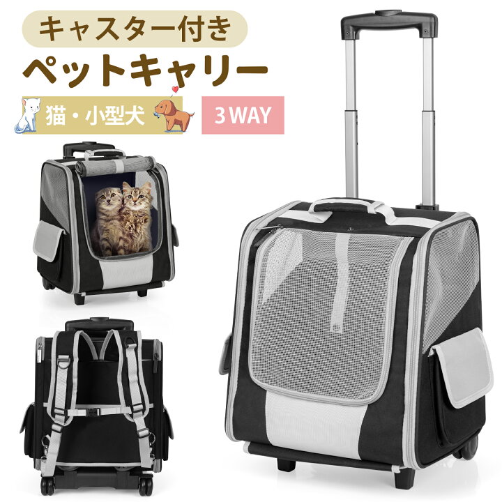 楽天市場】【レビュー特典あり】XiaZ ペットキャリー リュック 猫 中型 