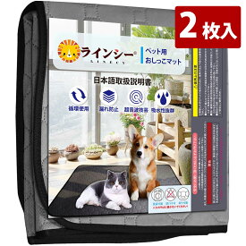 【SS前4時間10％OFFクーポン】洗えるペットシーツ 【2枚セット】 ペットシーツ ワイド 厚型 トイレシート 猫 犬 洗える おしっこマット 猫トイレマット 介護用品 防水 ペット トイレマット 滑り止め 業務用