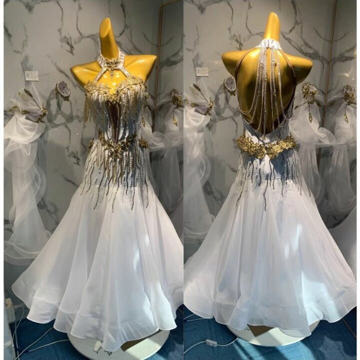 楽天市場】【受注生産・セミオーダー】社交ダンス ドレス ダンスドレス  