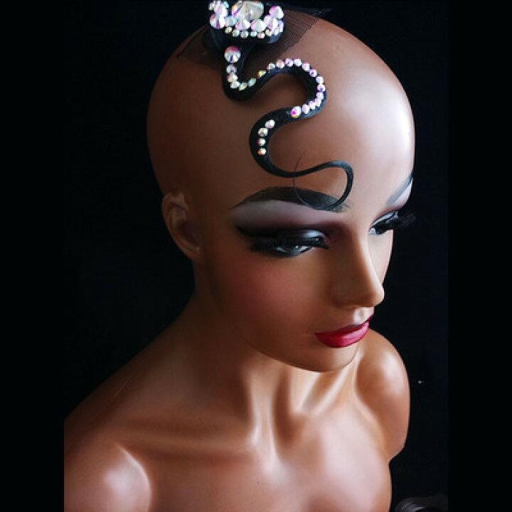 楽天市場】社交ダンス ヘアアクセサリー 髪飾り 競技会 デモ  