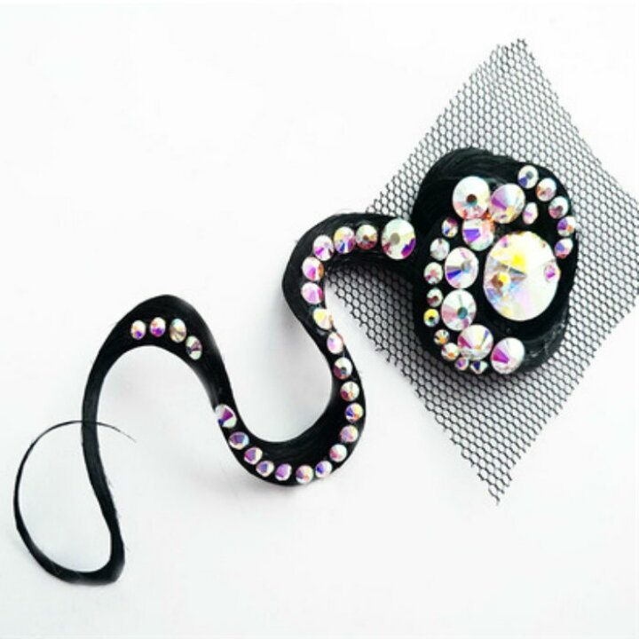 楽天市場】社交ダンス ヘアアクセサリー 髪飾り 競技会 デモ  