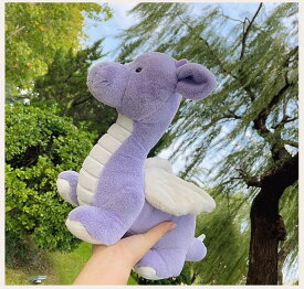 龍ぬいぐるみ ドラゴン ぬいぐるみ ふわふわ 竜 可愛い 辰 龍 干支 クッション 赤ちゃん 雑貨 子供 プレゼント おしゃれ おもちゃ 部屋飾り インテリア 可愛い 男の子 女の子誕生日 記念日 撮影記念 グリーン パープル