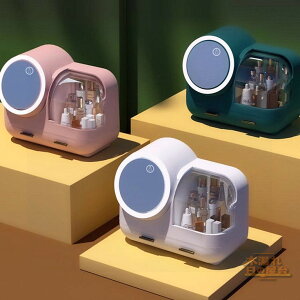 メイクボックス コスメ収納 人気 化粧品 収納 おすすめ 人気 かわいい ビューティー コスメボックス アクセサス ジュエス 卓上メイクボックス 鏡付き 大容量 化粧品入れ 上下分離 引き出し