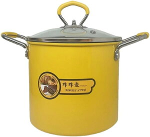 揚げ鍋 天ぷら鍋 3L 油切フィルター蓋付きノンスティックフライパン ミニ小型ヌードルポット 深型 揚げ物用 ヌードルポット 非塗装 IH 直火対応 調理器具 フライヤー ポット 油を節約 油こし