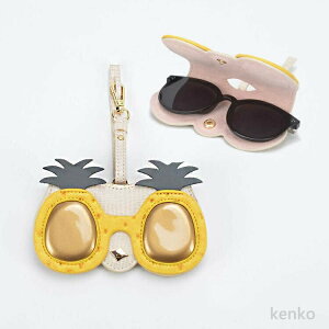 【送料無料】ジルコニア サングラスカバー おしゃれ おしゃれ ストラップ レザー メガネ入れ キラキラ かわいい 人工 レディース きらきら PUレザー ストラップ付き レディース