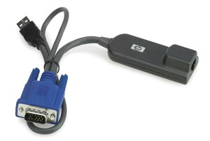 �V�i HP 396633-001 USB�A�_�v�^�[ - �J�e�S��5 (CAT5) �P�[�u�����g�p����CAT5 �T�[�o�[�R���\�[���X�C�b�` KVM�ɐڑ��\ AF603A