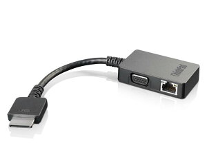 ���m�{�E�W���p�� ThinkPad OneLink+ VGA/�C�[�T�l�b�g�A�_�v�^�[ 4X90J31060