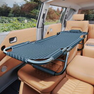 車中泊 折りたたみベッド 仮眠マット 車用ベッド 組み立て不要 通気性 軽量 収納簡単 耐荷重150kg 枕付き…