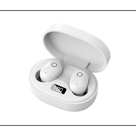 ワイヤレスイヤホン Bluetooth5.1 ブルートゥース イヤホン 電池残量表示 両耳 片耳 コードレスイヤホン 高音質 左右分離型 小型軽量 高音質 iphone Android 通話 音量調整 Siri対応 自動ペアリング 長時間 スポーツ テレワーク 在宅勤務 便利