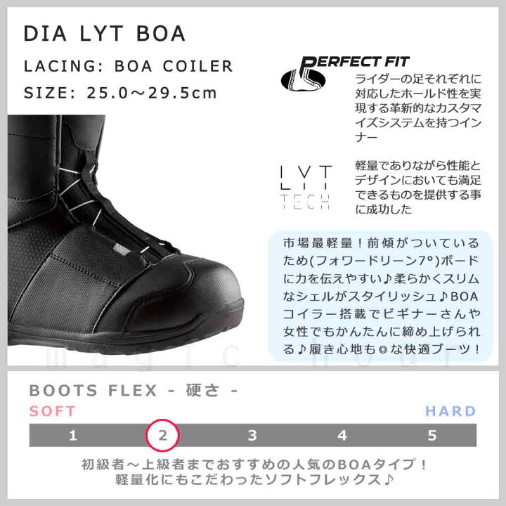 楽天市場】スノーボード ブーツ BOA メンズ HEAD ヘッド DIA LYT BOA  