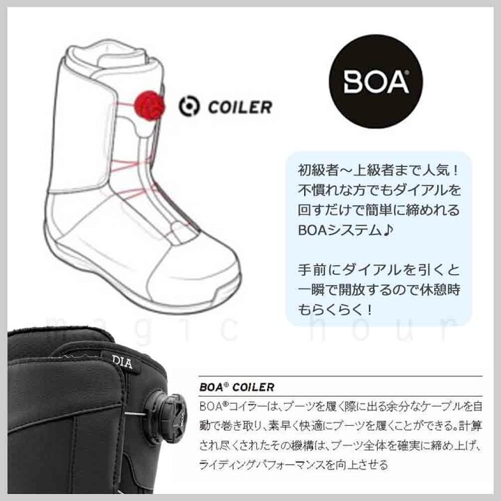 楽天市場】スノーボード ブーツ BOA メンズ HEAD ヘッド DIA LYT BOA 