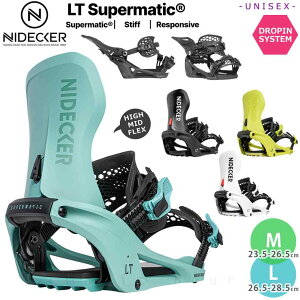 �\�񏤕i �X�m�[�{�[�h �r���f�B���O �i�C�f�b�J�[ �X�[�p�[�}�`�b�N 26-27 NIDECKER LT SUPERMATIC �X�m�{�[ �o�C�� �o�C���f�B���O �h���b�v�C�� �X�e�b�v�C��